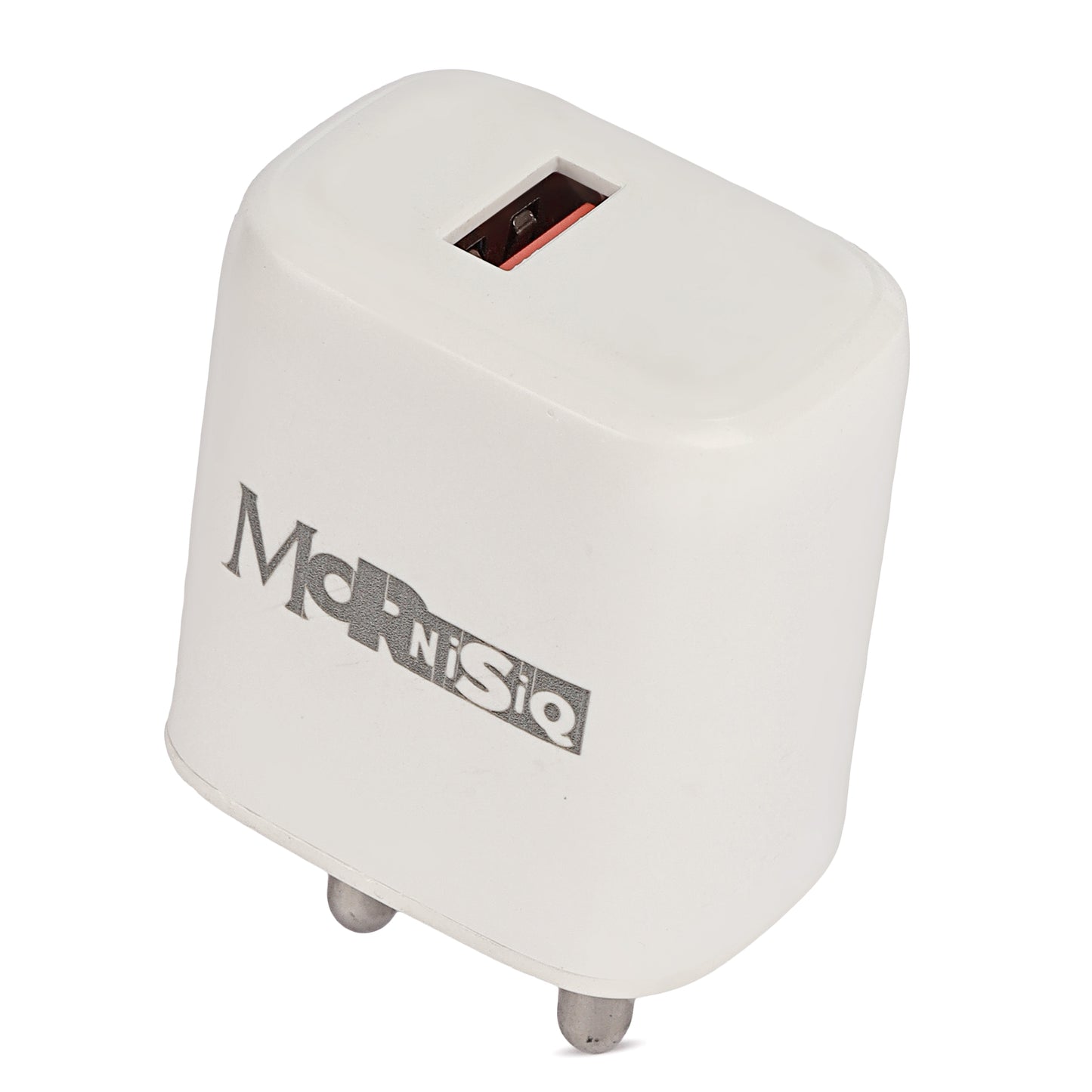 MIQ India 20W Original Charger With Lightning Cable Compatible With iPhone 14/14Plus/14Pro/14 Pro Max 13/13Pro/13Pro Max 12/12Pro/12/11/X/Xr Series (Mfi-Certified), White