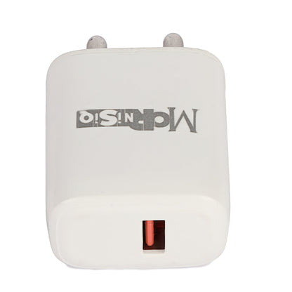 MIQ India 20W Original Charger With Lightning Cable Compatible With iPhone 14/14Plus/14Pro/14 Pro Max 13/13Pro/13Pro Max 12/12Pro/12/11/X/Xr Series (Mfi-Certified), White